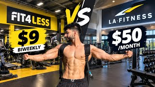 I Tested Both Gyms — Which One Is Best for You? | Fit4Less vs LA Fitness. 