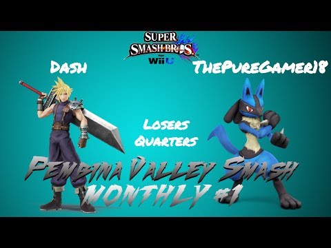 Pembina Valley Smash Monthly #1 - Dash v ThePureGamer18 - Losers Semis