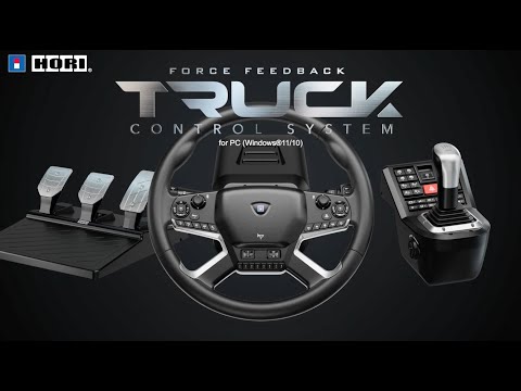 HORI Force Feedback Truck Control System für PC (Windows 11/10) (Deutsch)
