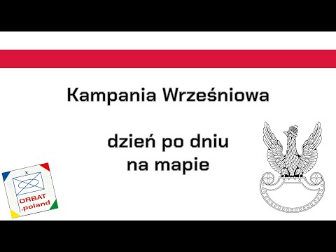 September Campaign 1939 day by day on the map