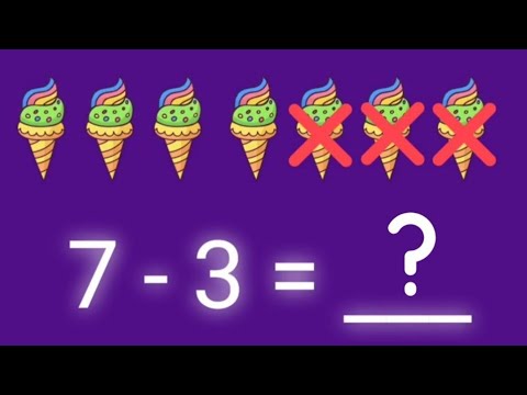 Subtract with Objects | Preschool