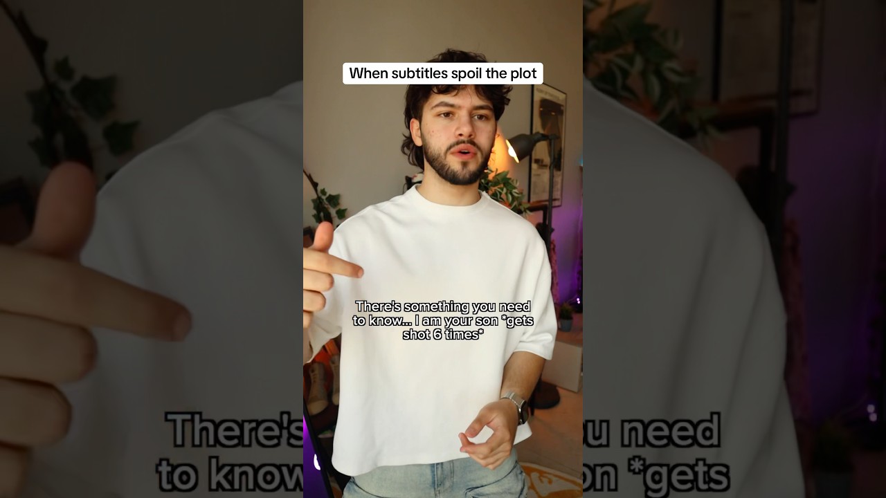 When the subtitles spoil the plot twist 😭