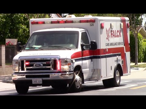 Falck Ambulance Responding