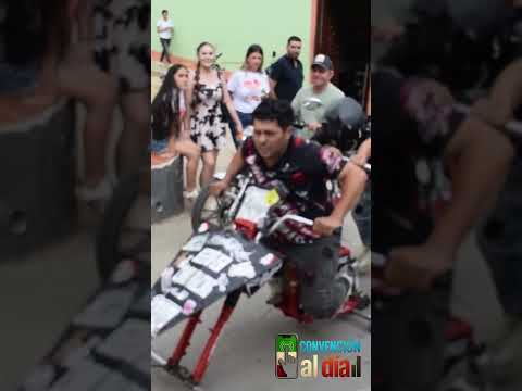 LA EMOCIONANTE CARRERA DE CARRITOS DE BALINERAS EN CONVENCIÓN, NORTE DE SANTANDER.