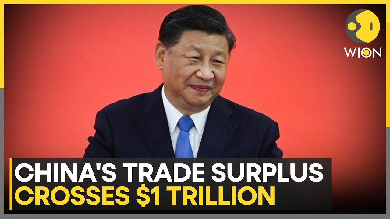 China's Trade Surplus Hits Record High, Crosses $1 Trn for First Time | WION