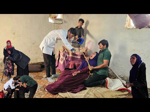 The charity engineer sent a psychologist to help Zahra get better, and Zahra's reaction was crazy.