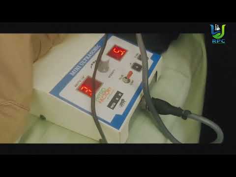 Interferential therapy for Ankle Joint