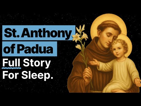 Fall Asleep to the ENTIRE Life of St. Anthony of Padua | Philosophy For Sleep