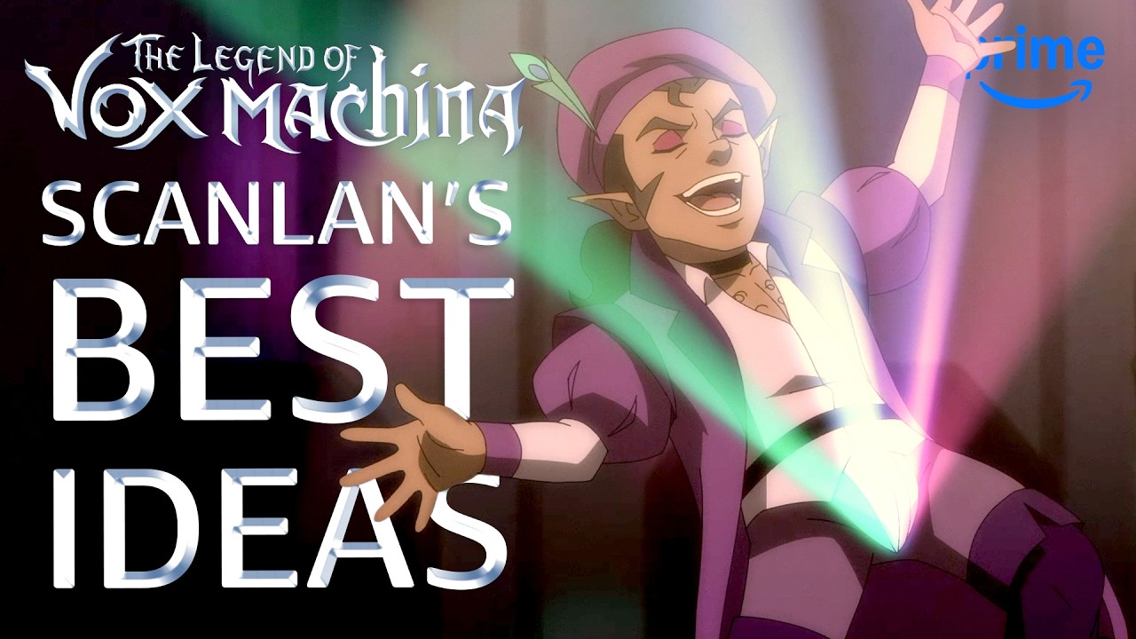 20 Minutes of Scanlan’s Best Decisions | The Legend of Vox Machina | Prime Video