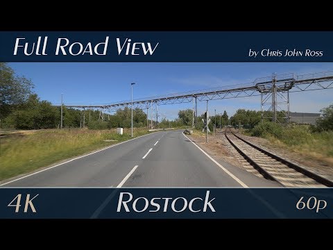 Rostock, Germany: Peez, Nienhagen - Ost-West-Straße, Am Heidenholt - 4K (UHD/2160p/60p)