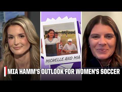  Meet your heroes! Mia Hamm talks influence, growth of soccer & women's sports