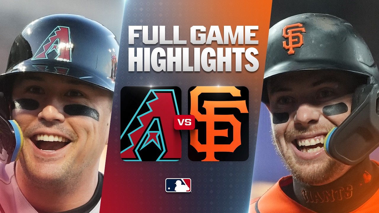 D-BACKS vs. GIANTS: Official Full Game Highlights (August 28) | 2026 MLB Season