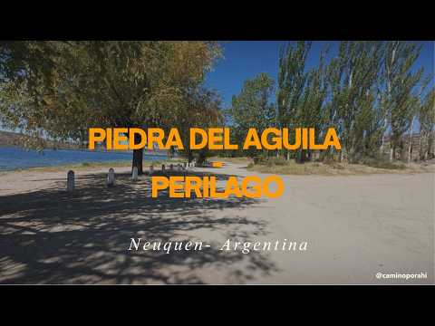 Pedaleando por el pueblo de Piedra del Aguila - neuquen ⛰️🏞️🇦🇷 | Paseo en primera persona