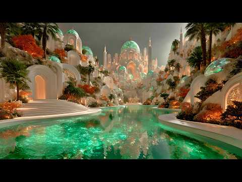 Explore Cities of Light In the Clouds: A 4K Journey Through Celestial Worlds & Ethereal Soundscapes