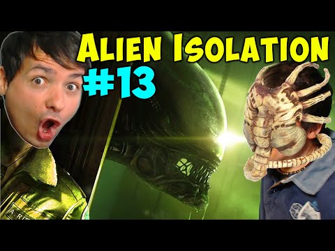 ALIEN ISOLATION - Blind Horror Playthrough Pt 13 - Into The Freezer