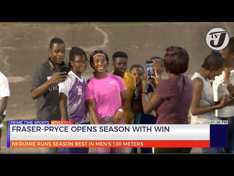 Shelly ann Fraser Pryce Opens Season with Win