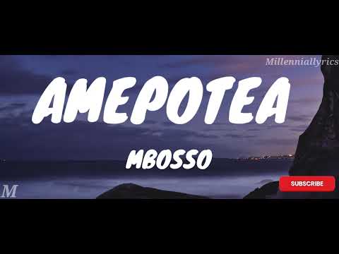 Mbosso - Amepotea(Lyrics)