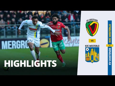 Highlights • KV Oostende 1 - 2 KVC Westerlo  (18.03.2023)