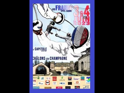 Final des Championnats de France 2023 | Epée et Sabre | Seniors | Équipes| Piste Bleu