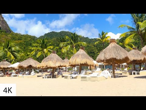 A Day in SAINT LUCIA / Caribbean Cruise / 4K