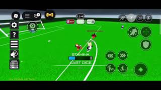 Mobile defense clips in freestyle football on roblox