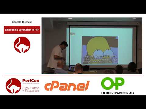 Gonzalo Diethelm. Embedding JavaScript in Perl