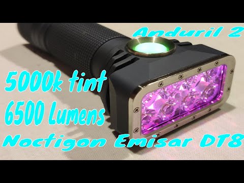 Noctigon Emisar DT8 Review- The Giant Killer 6500 Lumen EDC