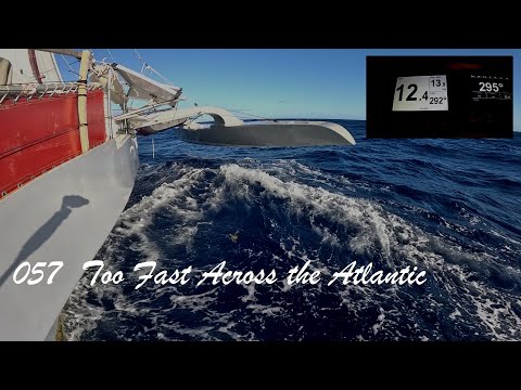 Too Fast Sailing Across the Atlantic with Trimaran Dawn 057