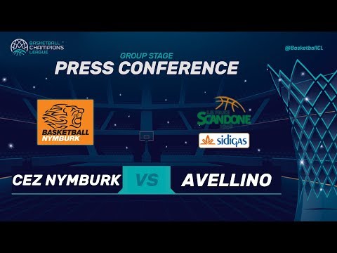CEZ Nymburk v Sidigas Avellino - Press Conference - Basketball Champions League