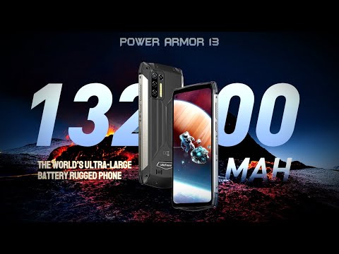 Ulefone Power Armor 13 - 13200mAh massive battery!