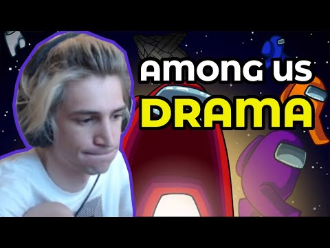 xQc Among Us DRAMA (itsHafu, Sliker, summit1g, 5up) | Twitch Clips