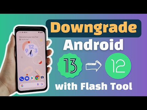 DOWNGRAGE from Android 13 to Android 12 with Flash Tool