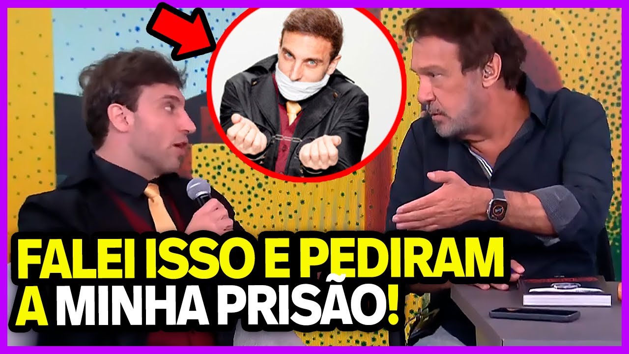 LÉO LINS ASSUSTOU A TODOS AO REVELAR PROCESSO QUE RECEBEU POR FAZER PIADA