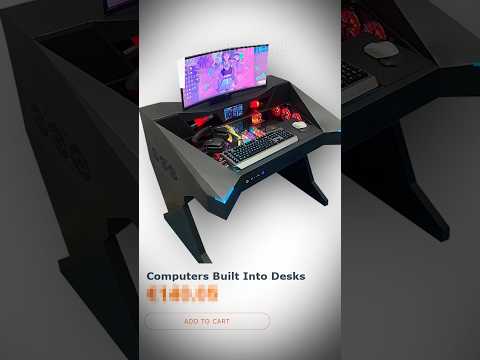 GAMING PC IM TISCH VERBAUT?!😳🎮 #shorts #gamingsetup #gamingpc