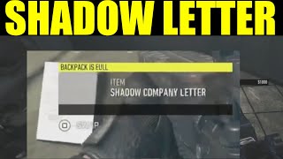 How to "Find and extract shadow company letter" DMZ location