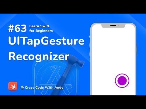 63. UITapGestureRecognizer in Swift - Learn Swift For Beginners
