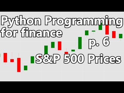 Getting all company pricing data in the S P 500 Python Programming for Finance p 6