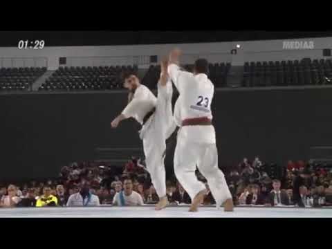 Antonio Tusseau(France)Vs Borislav Borisov (Bulgaria)/Wazari by Mawashi Geri