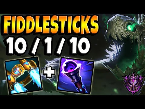Fiddlesticks Jungle vs Nidalee [ OTP ] Lol Korea Master Patch 12.4 ✅