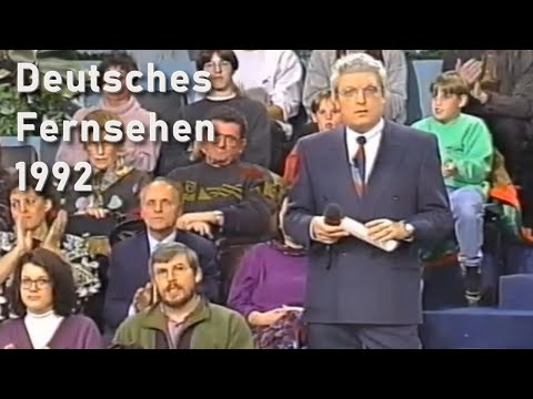 Fernsehen im Jahr 1992
