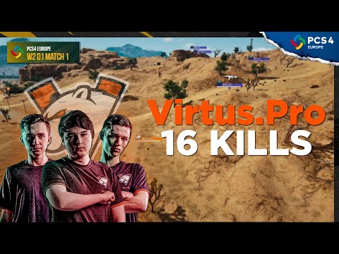 PUBG PCS4 • EUROPE Grand Final - VIRTUS.PRO 16 KILLS