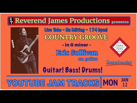 Track#008 - Country Groove in Gm - 87 bpm - MINUS DRUMS