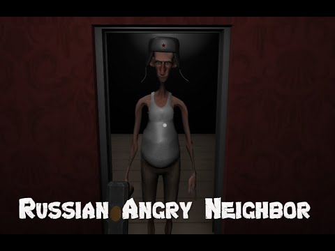 Russian Angry Neighbor - full game 1080p 60fps HD