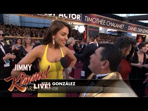 Jimmy Kimmel's Sidekick Guillermo Convinced Stars Walking The Oscars Red Carpet To Do Tequila Shots Out Of A Shoe With Him