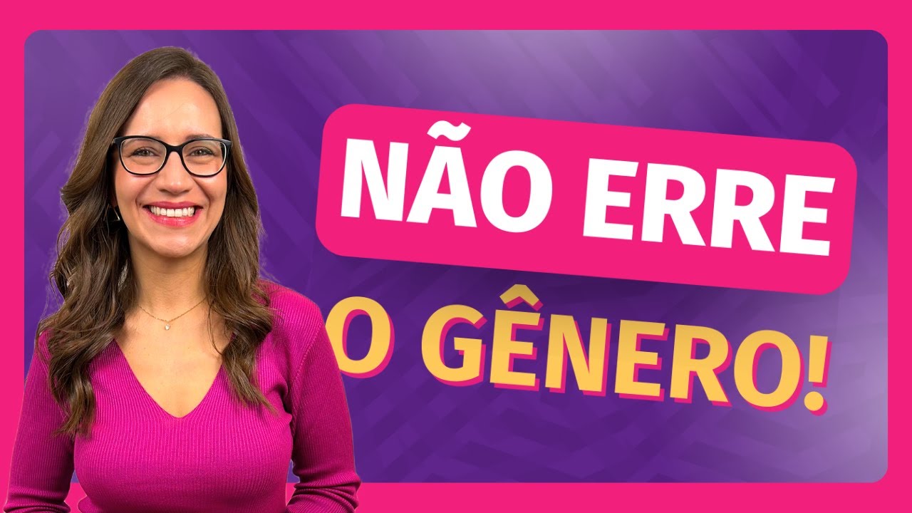 ❌ FEMININO ou MASCULINO? ❌ NÃO ERRE o GÊNERO destas palavras!