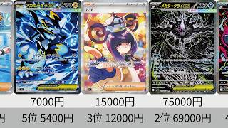 【ポケカ】MURめちゃくちゃ下がってる！最新相場ランキング！発売から1週間！『アビスアイ』SR以上【Pokémon cards】Abyss eye price ranking