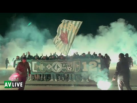 La Curva Sud festeggia i 110 anni di fondazione dell'U.S. Avellino