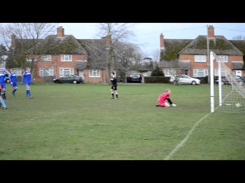 Godders scores for Chalgrove FC