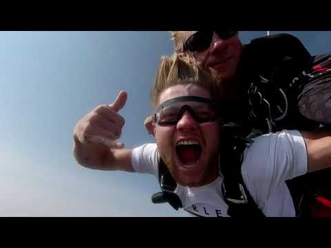 Kolton Scherrer's Tandem skydive!