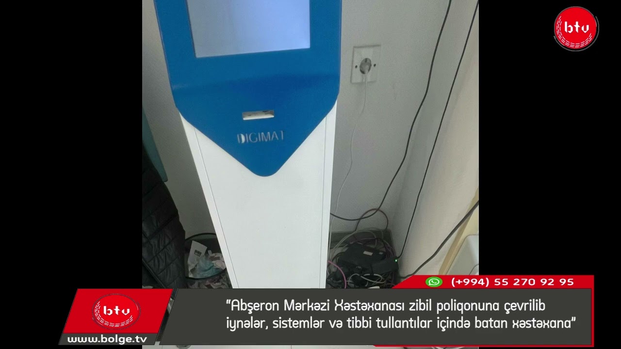 Abşeron Mərkəzi Xəstəxanası zibil poliqonuna çevrilib- İynələr, sistemlər və tibbi tullantılar içində batan xəstəxana